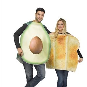 Adult Avocado and Toast Couples Costume